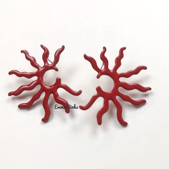 [✨3for$38] New Boho Sun Burst Stud Earrings - Picture 5 of 16